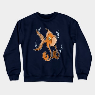 Goldfish Mermaid Crewneck Sweatshirt